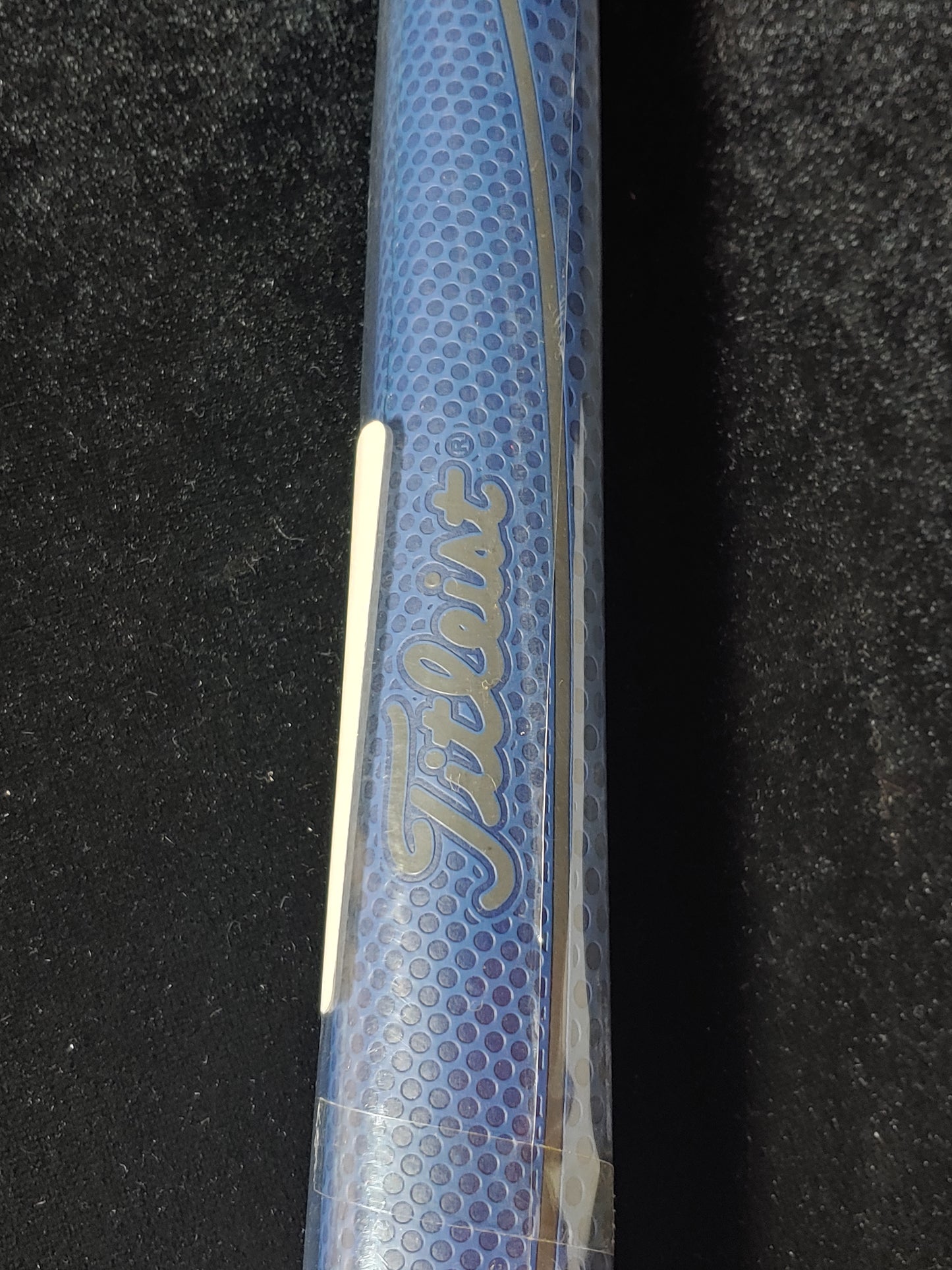 NEW! Scotty Cameron Studio Design Midsize 11" Golf Putter Grip Blue/Silver Great Feel!