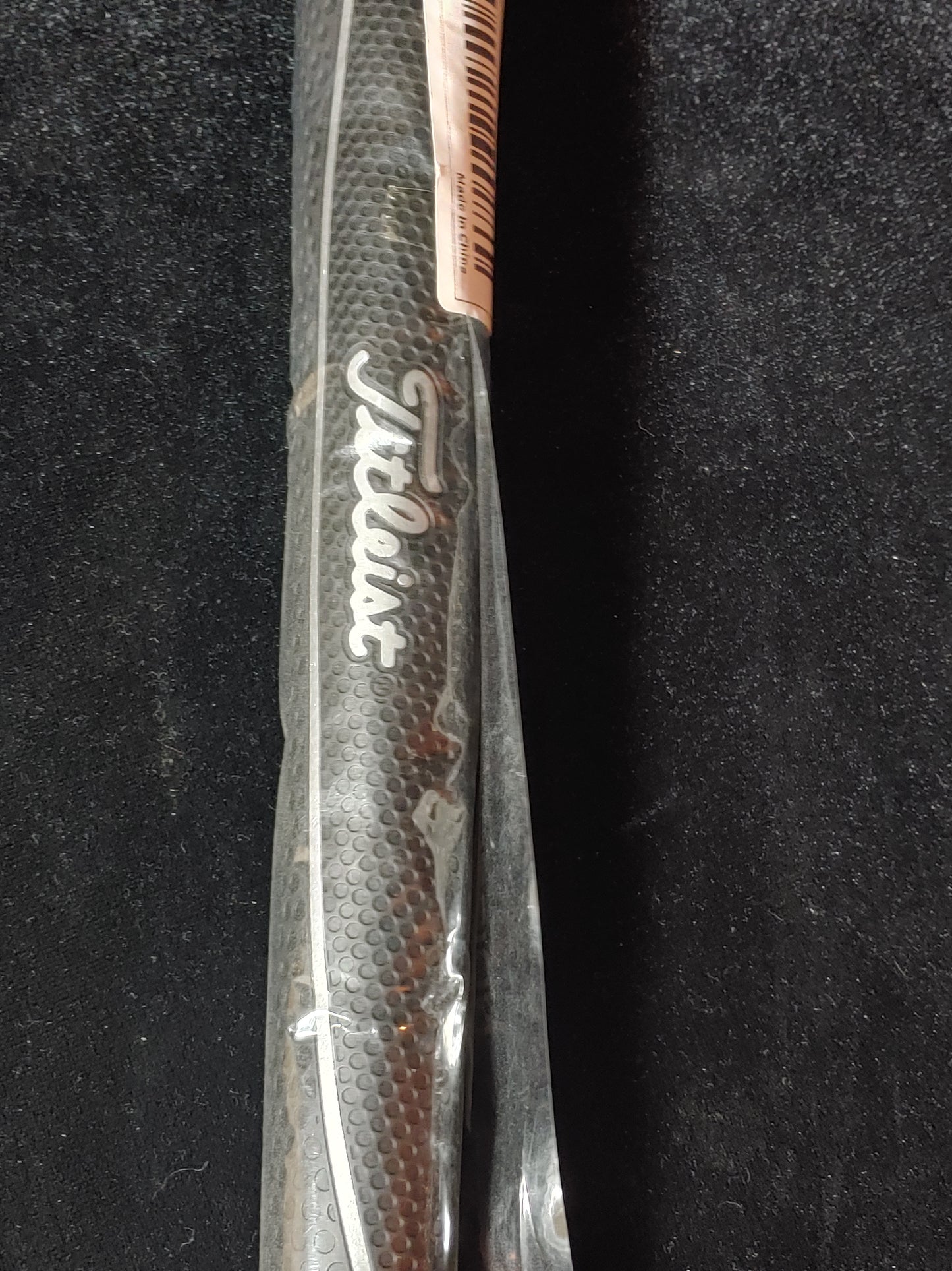NEW! Scotty Cameron Studio Design Midsize 11" Golf Putter Grip Black/Silver Great Feel!