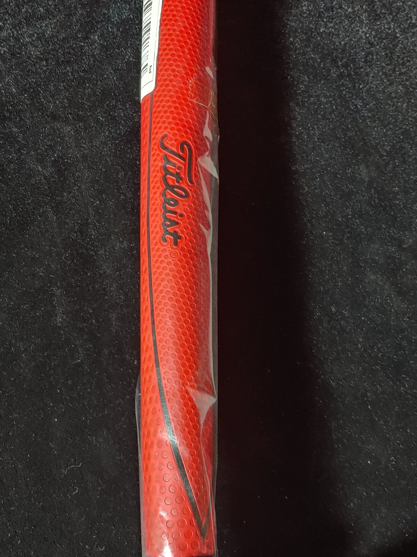 NEW! Scotty Cameron Studio Design Midsize 11" Golf Putter Grip Red/Black Great Feel!