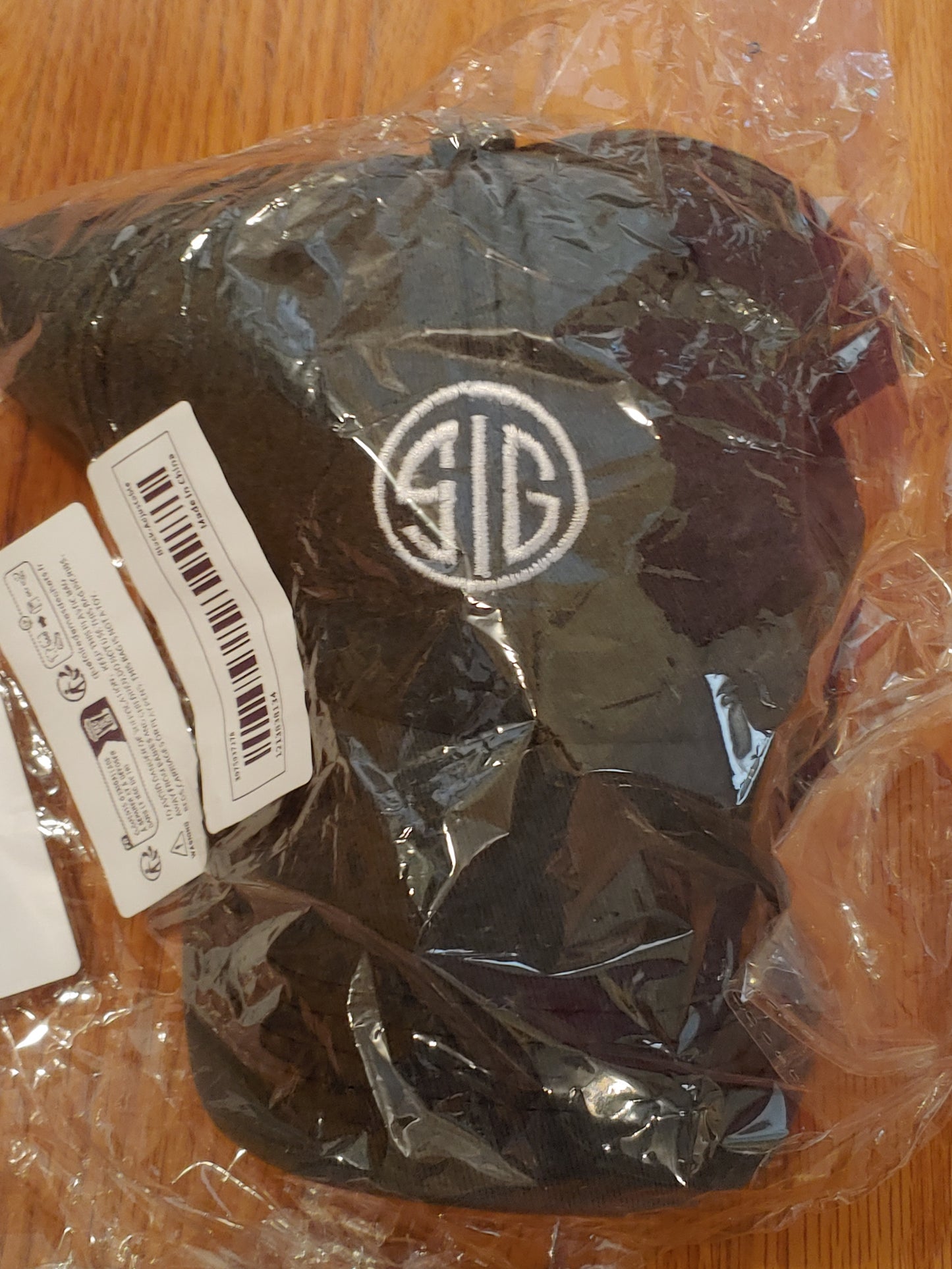 Sig Sauer Charcoal Hat New Wrapped