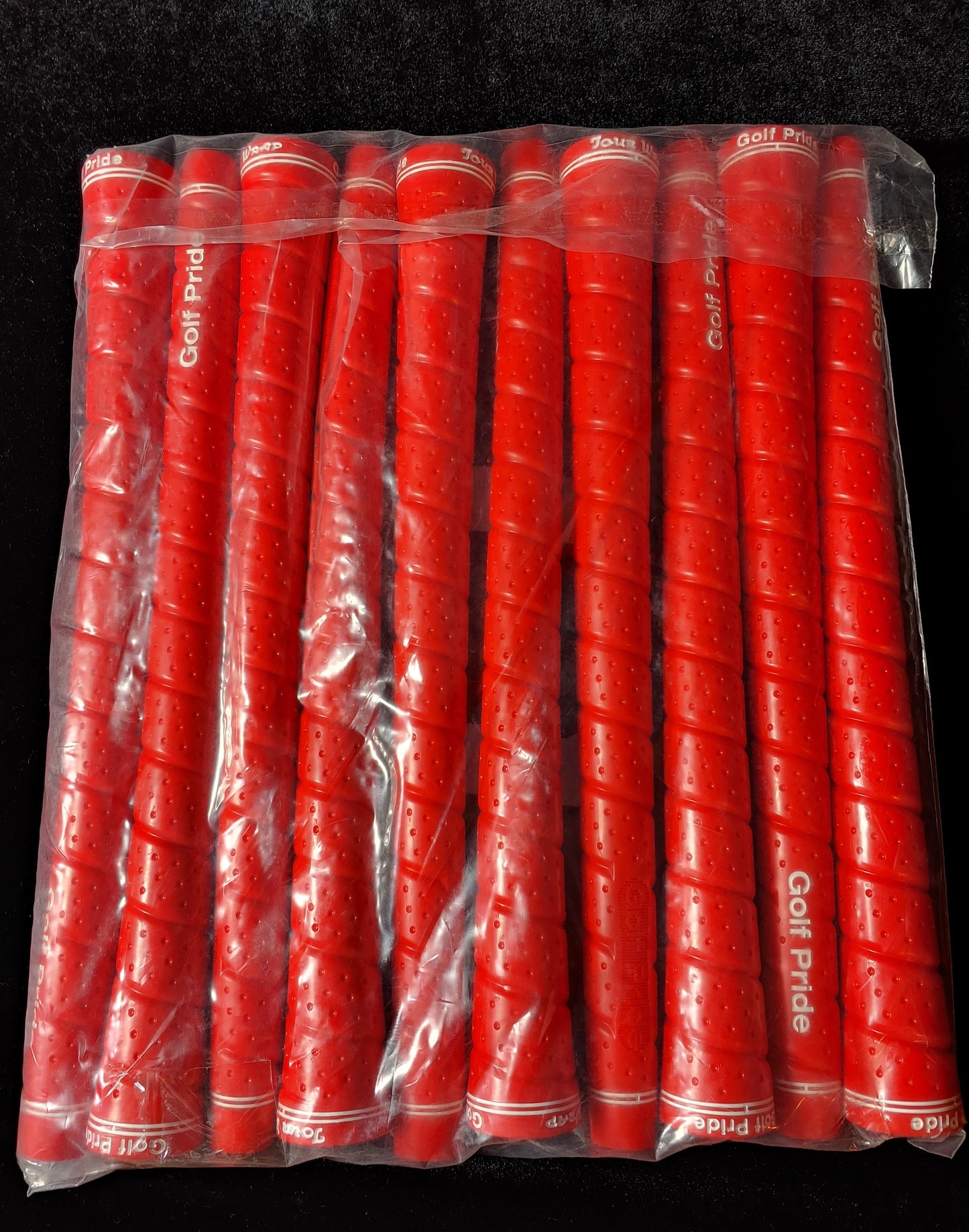 New! 10PCS Light Red Golf Pride Tour Wrap Tacky Golf GRIPS Great Feel and Long Lasting!