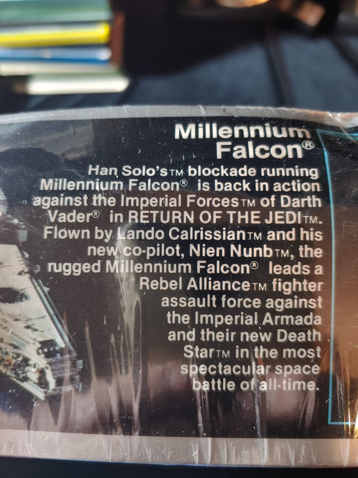 Star Wars Return Of The Jedi Model Millennium Falcon MPC Ertl #8917