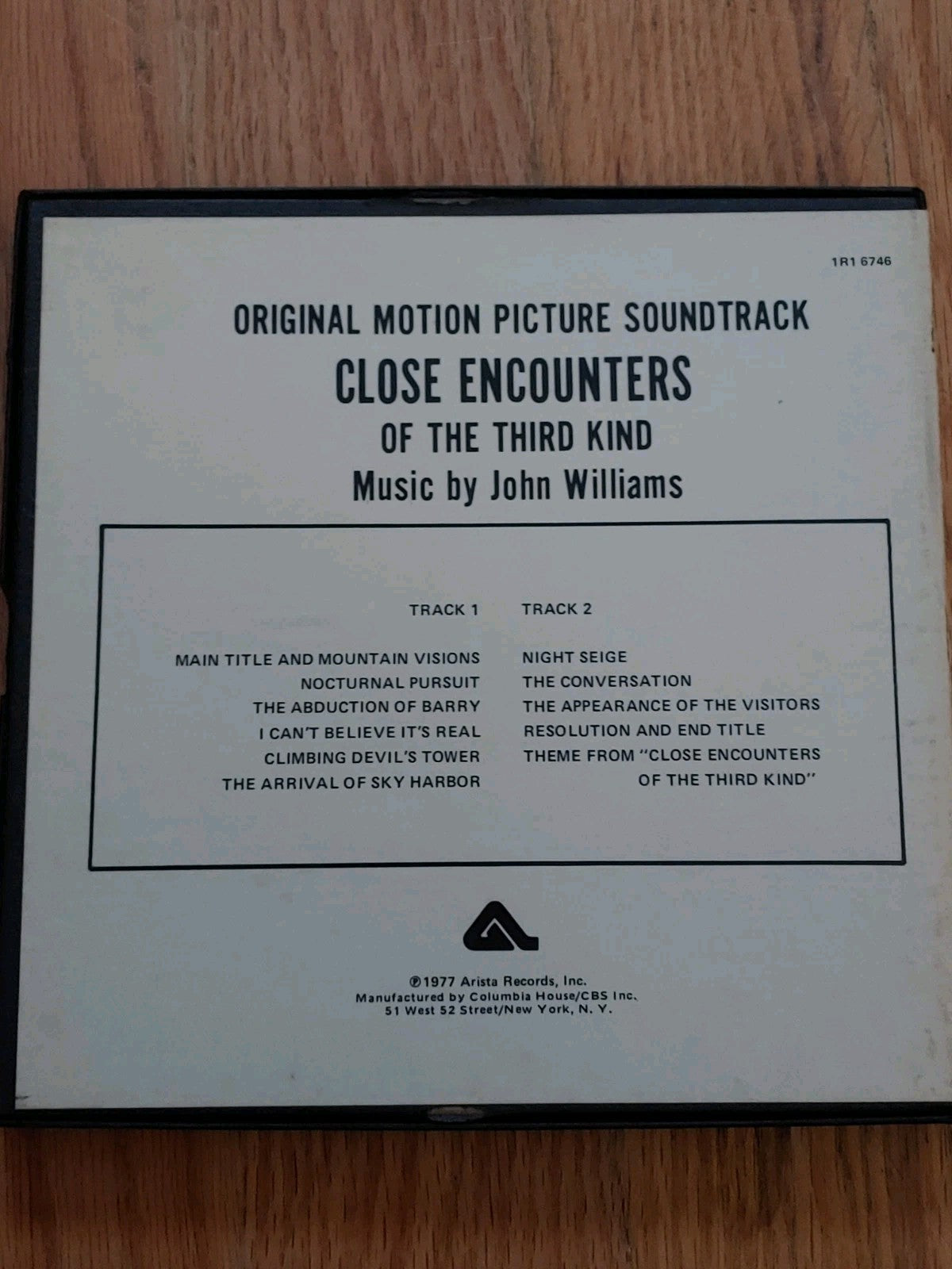 CLOSE ENCOUNTERS SOUNDTRACK 1977 Reel to Reel 7" 4 Track 3 3/4 LOW PRODUCTION!