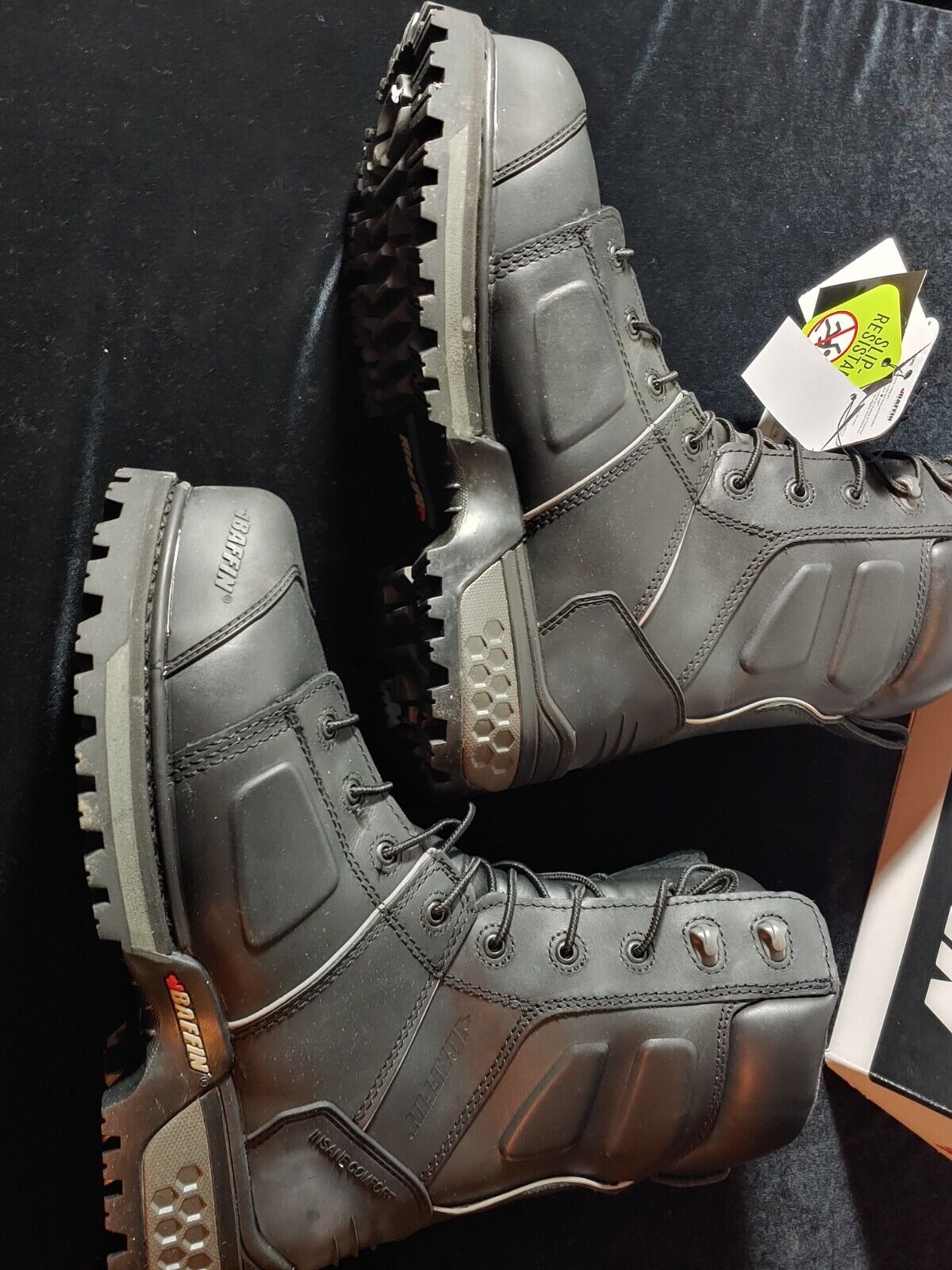 Baffin Monster STP Waterproof Size 10 Mens Black, Brown Boots MNST-MP01