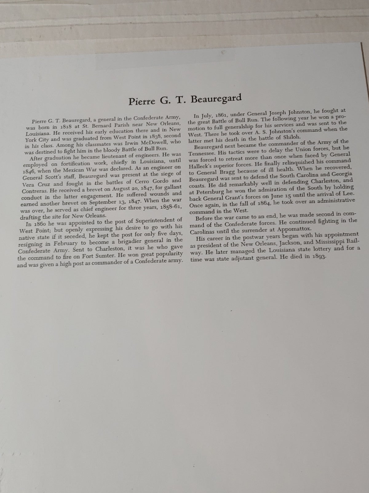 Civil War Photo Currency Reproduction 14x11 Matted Sealed