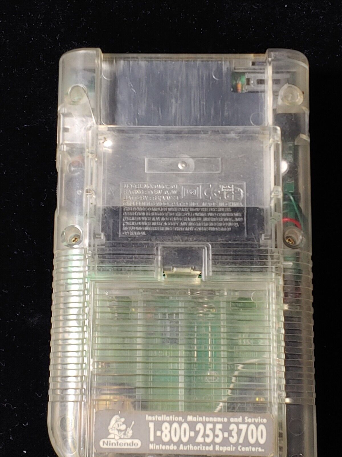 REDUCED! Nintendo Game Boy Original CLEAR DMG-01 Printer, Camera, Paper, 6 Games
