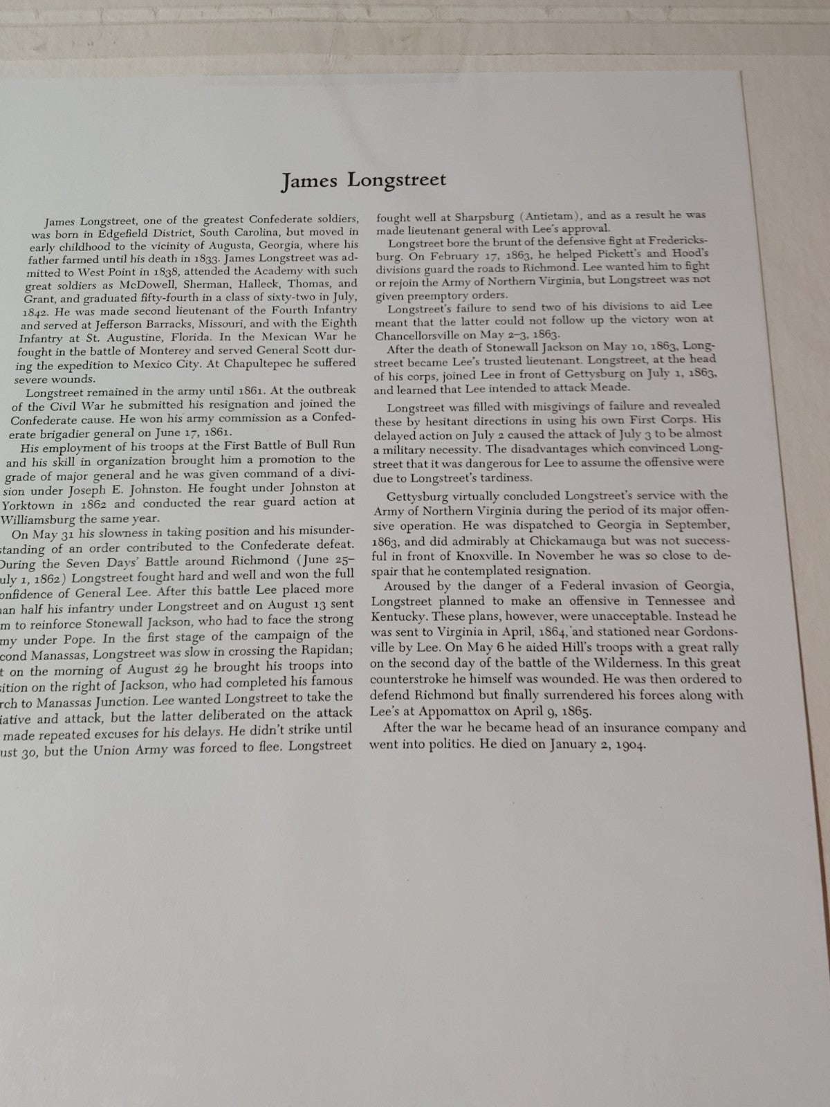 Civil War Photo Currency Reproduction 14x11 Matted Sealed