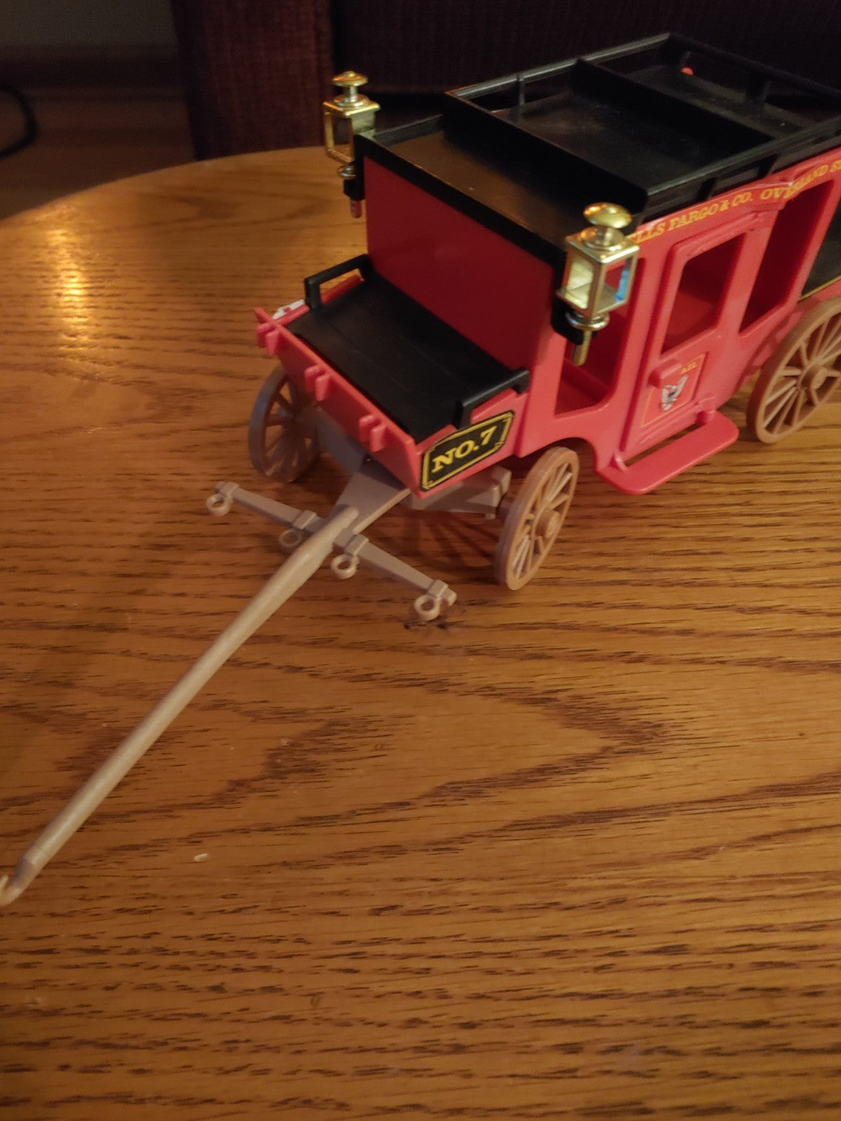 1976 Playmobil Western Stagecoach toy Wells Fargo & Co.