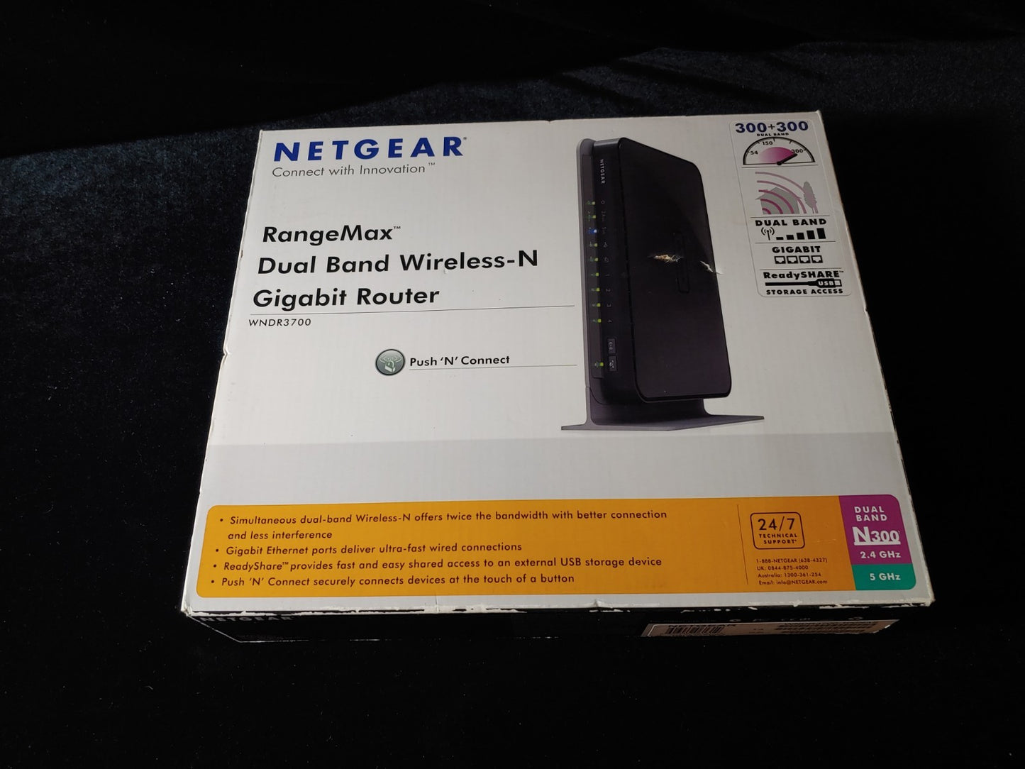 REDUCED! NETGEAR WNDR3700 DualBand Wireless Gigabit Router