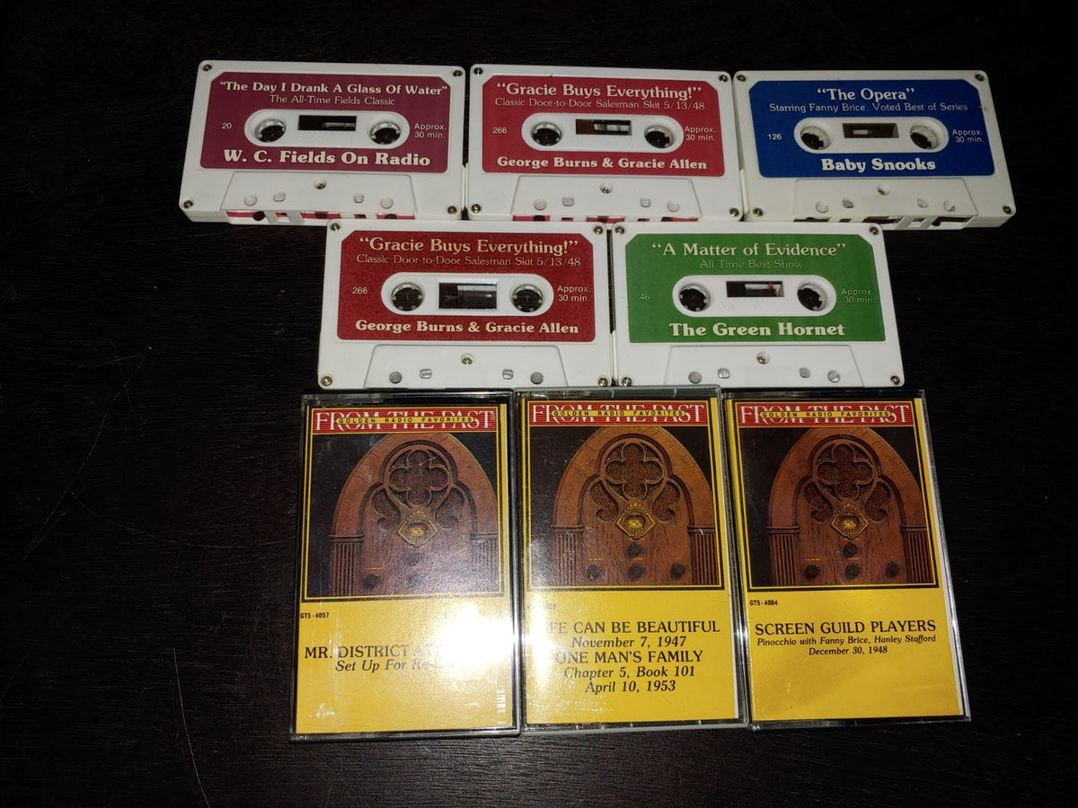 Vintage Collection Radio ReRuns Golden Radio Favorites Cassette Tapes