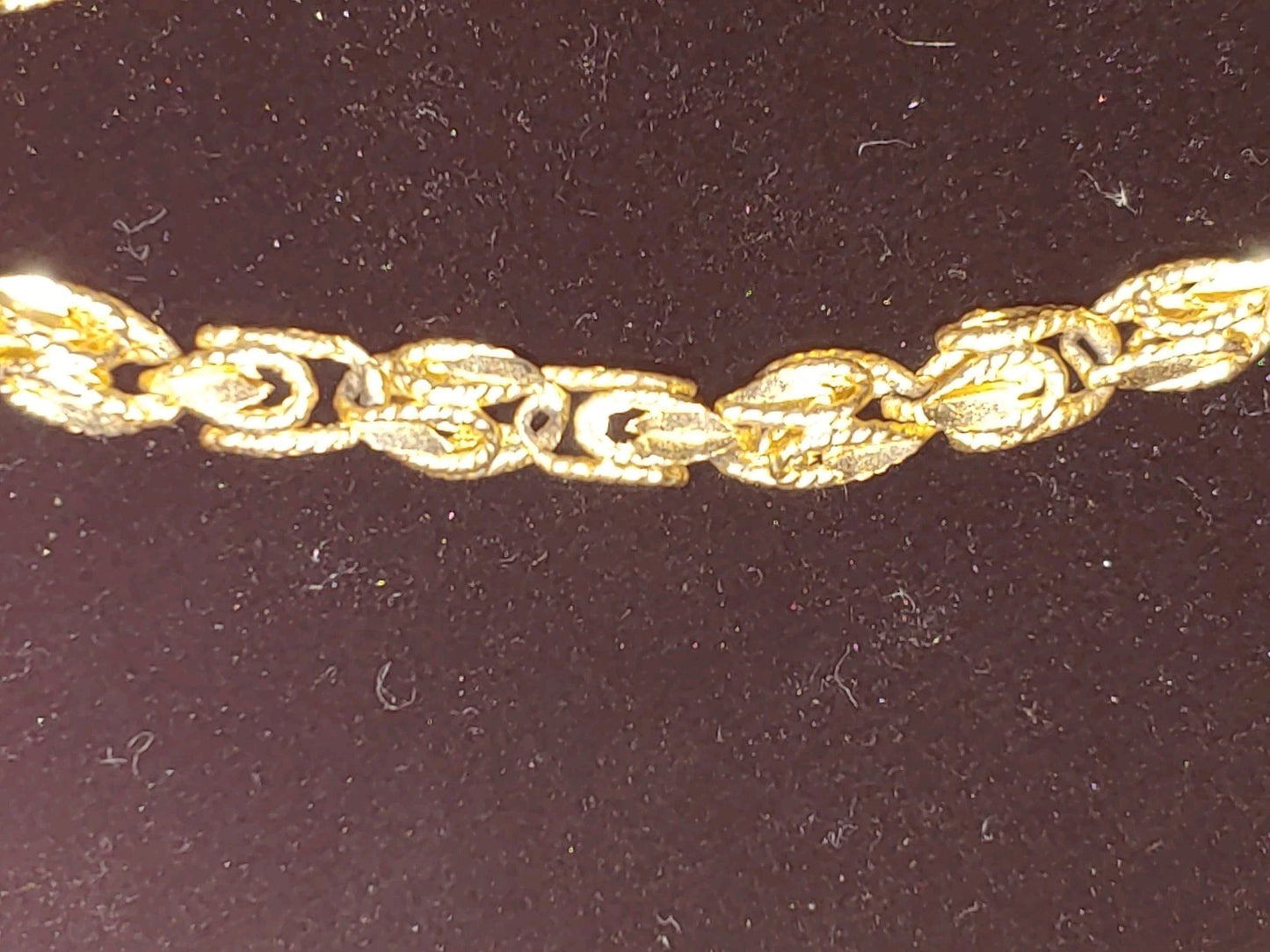 14k Gold Bracelet 7” Long Rare Style 6.8 Gram FREE SHIP