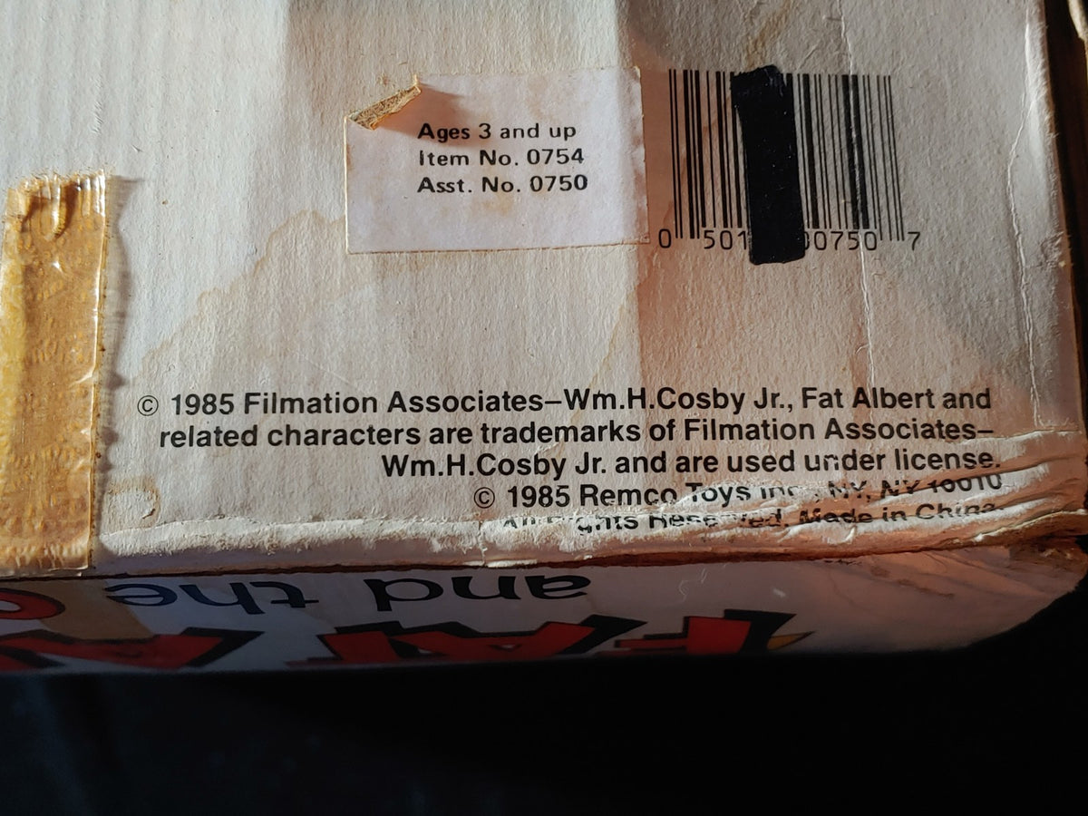 Vintage Remco 1985 Fat Albert Cosby Kids Greg 12 Inch Doll NIB