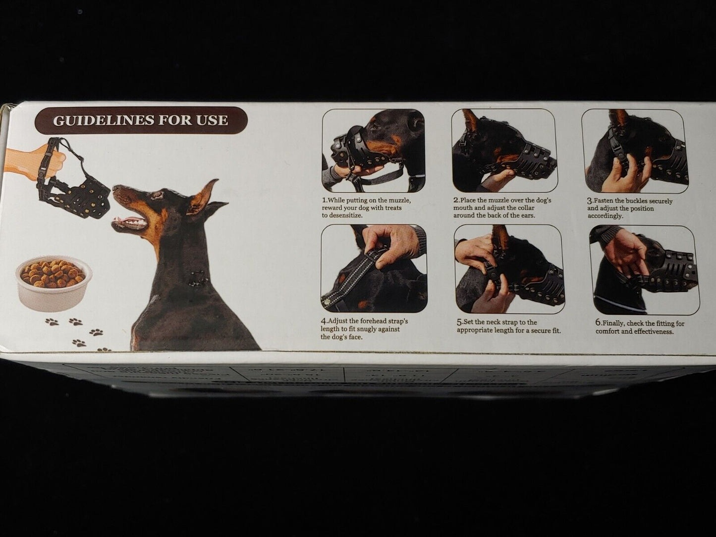 Dog Muzzle,Anti-Escape Leather Basket Muzzle for Medium and Large Dogs