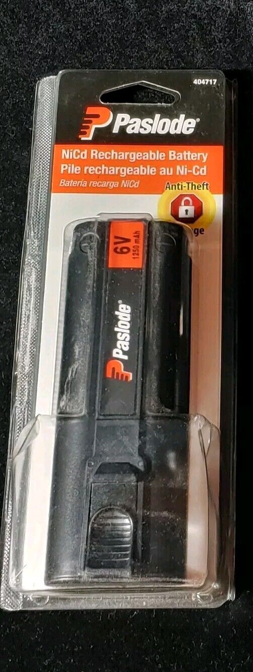 Paslode Ni-Cad Battery 404717 6-Volt Oval For Cordless Nailer