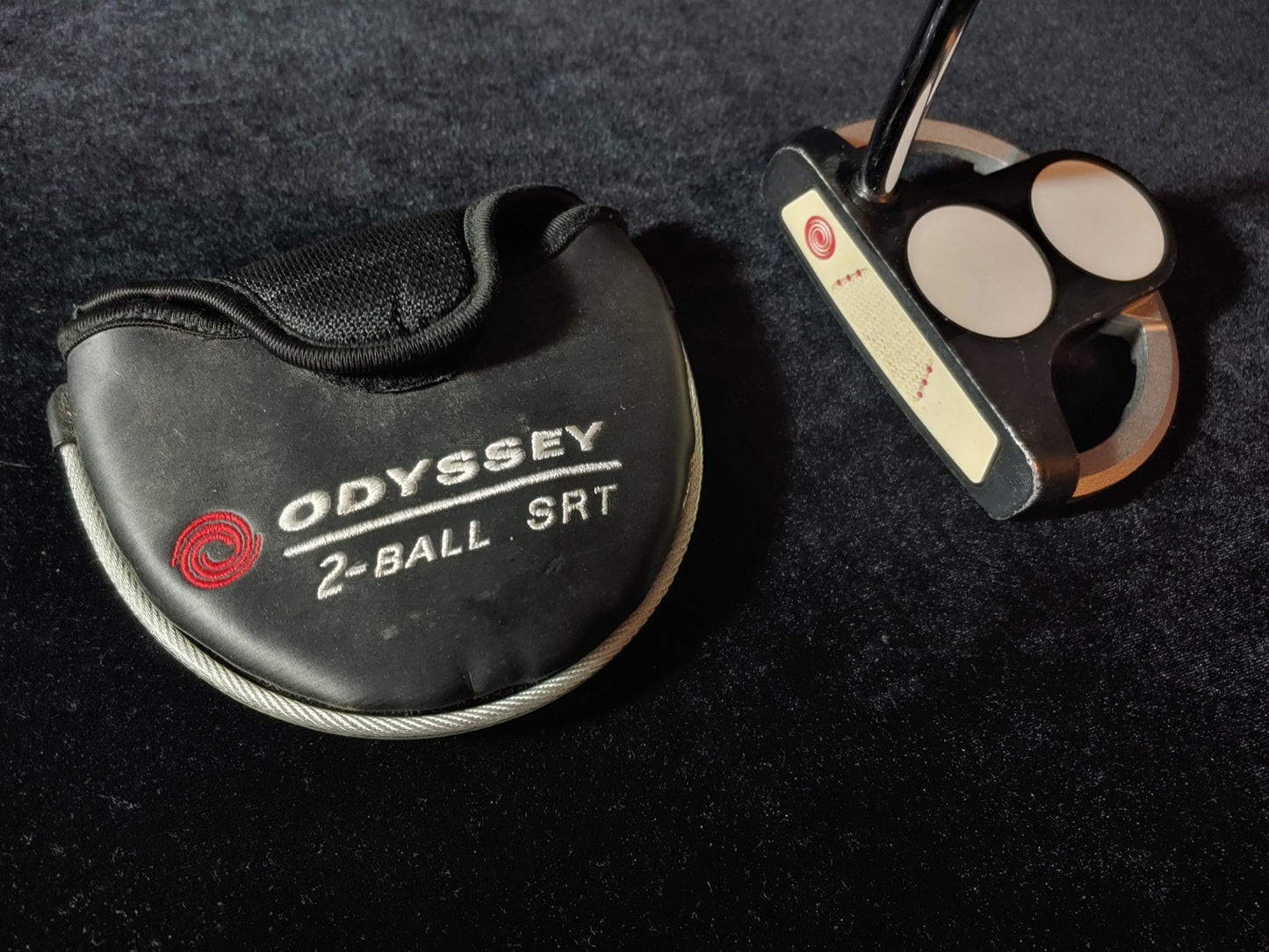 Odyssey RARE LH 2-Ball SRT Putter 34.5" Steel Brand New Super Stroke Grip