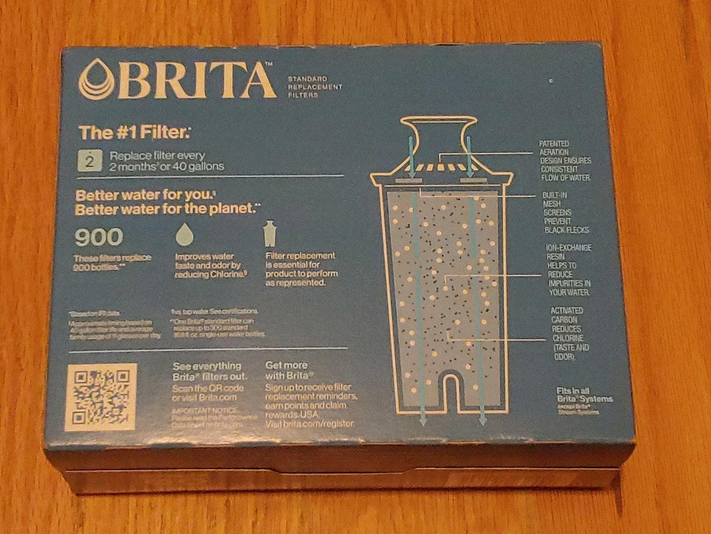 Brita Water Filter Pitcher Filters Individually Sealed