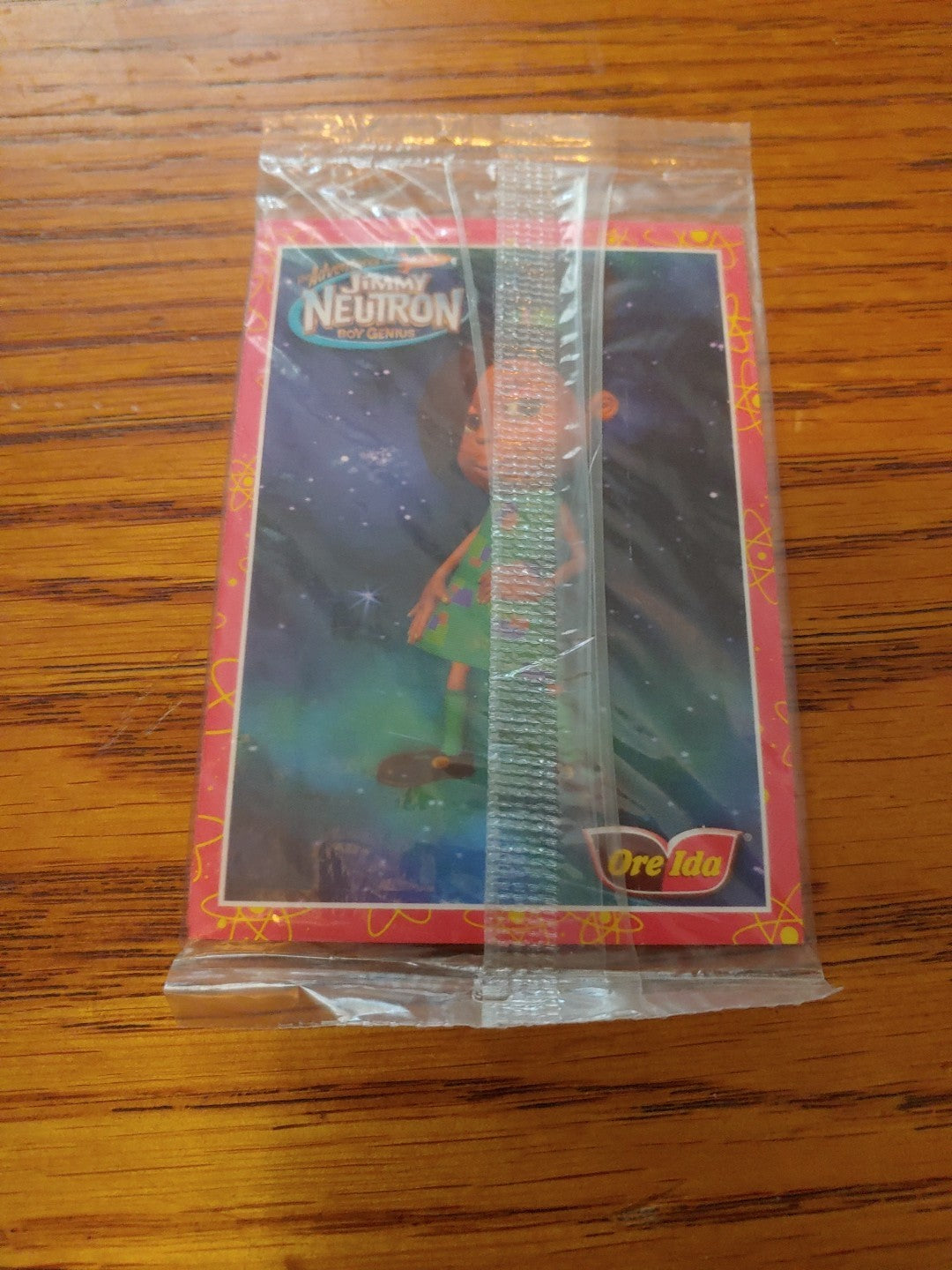 Set of 2 Sealed Original Jimmy Neutron Ore Ida Collectors Cards Nickelodeon