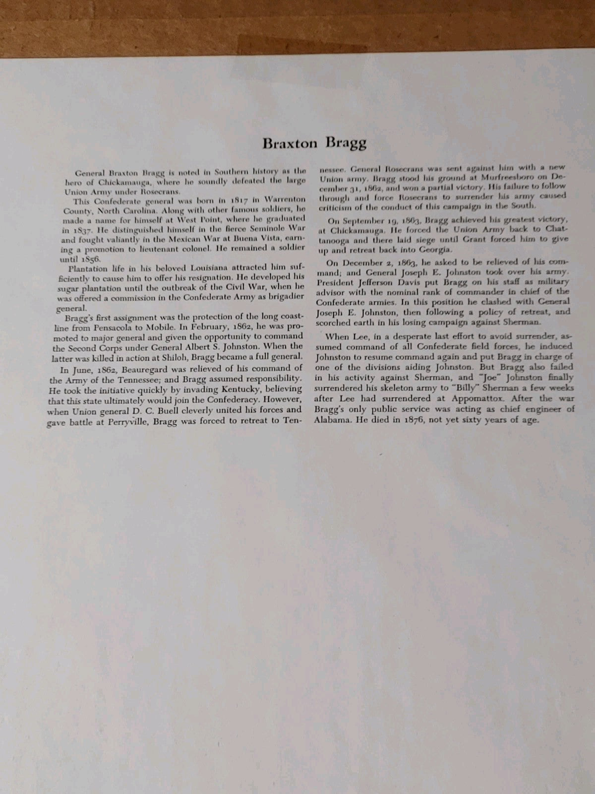 Civil War Photo Currency Reproduction 14x11 Matted Sealed