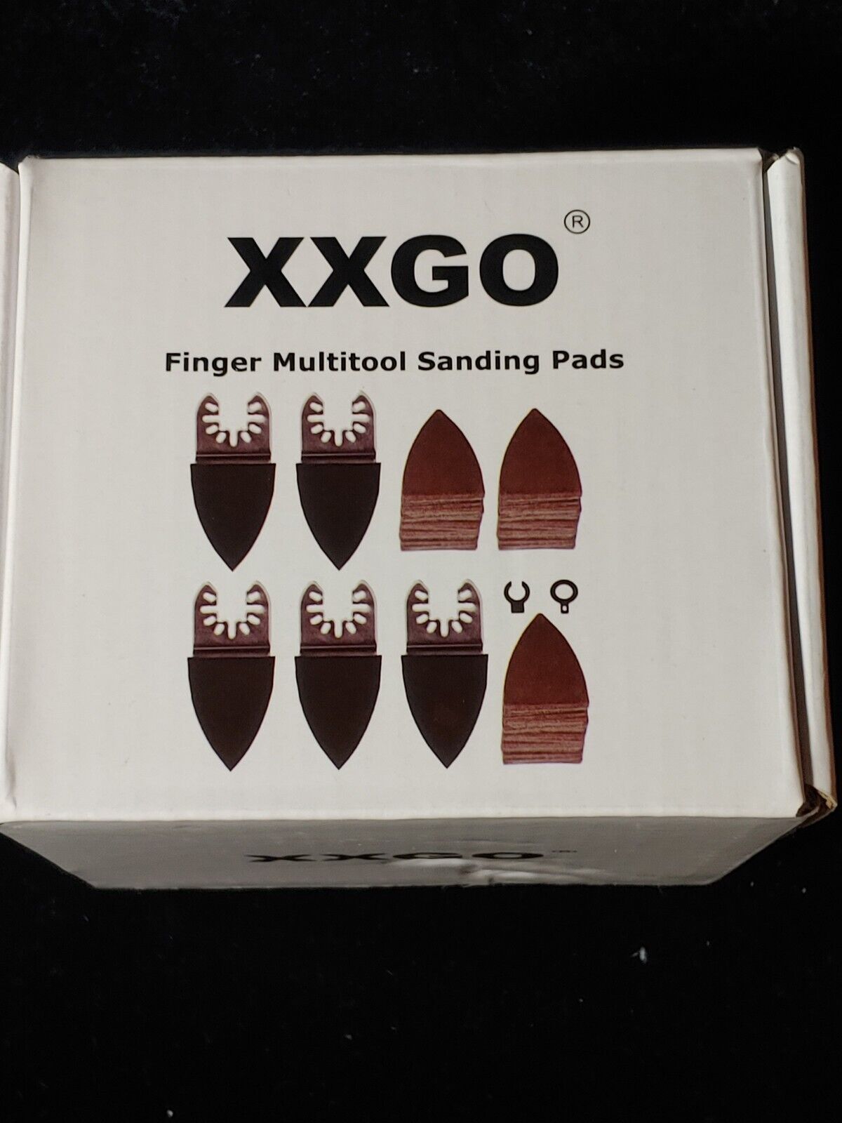 Sanding Paper Finger Sanding Pad For Multimaster Oscillating Tools SEALED!