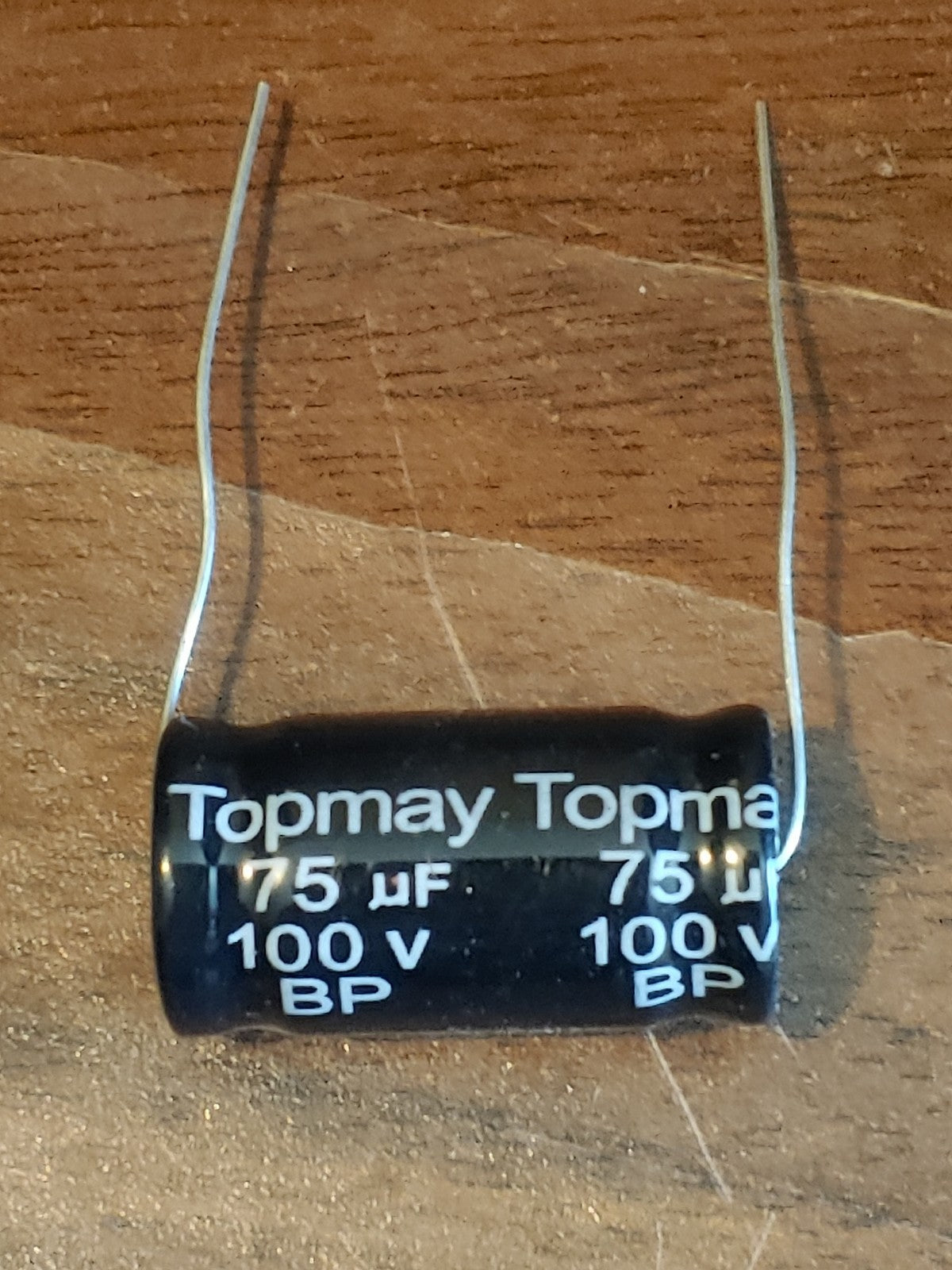 NEW! Topmay Film Capacitor 75uf 100v Audio Grade