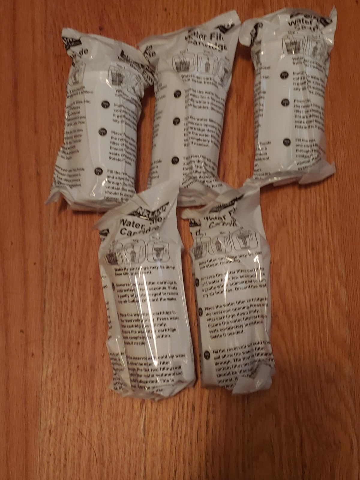 Kirkland Signature Water Filter 5 pack Cartridges for Brita Pitchers
