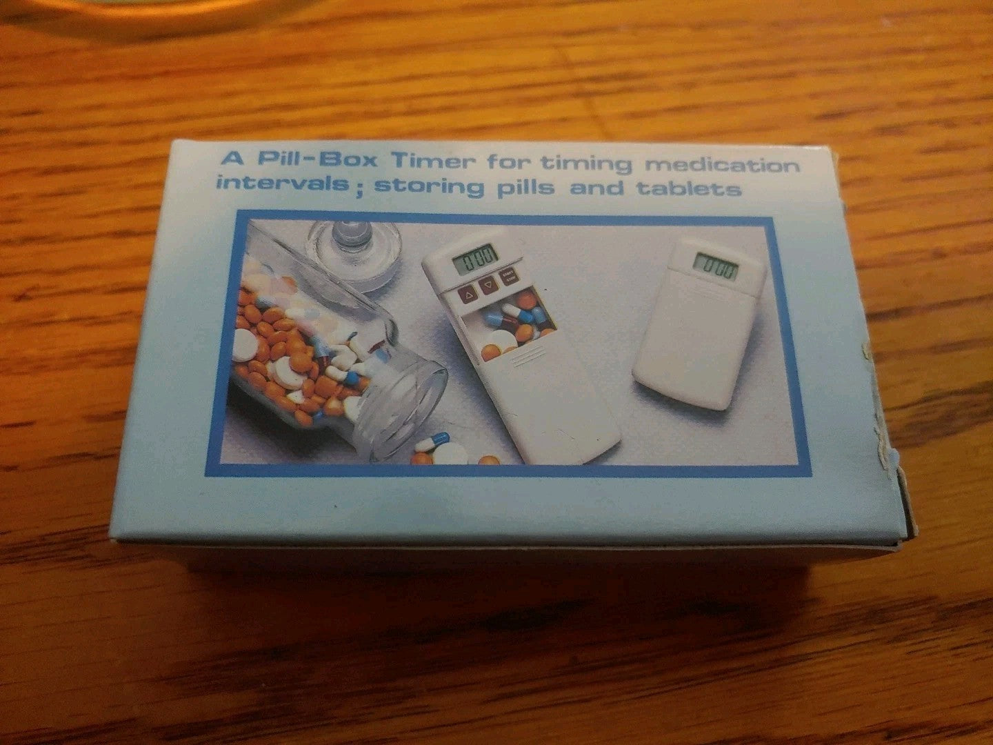 New! Vintage Medication timer/alarm reminder meds New Battery