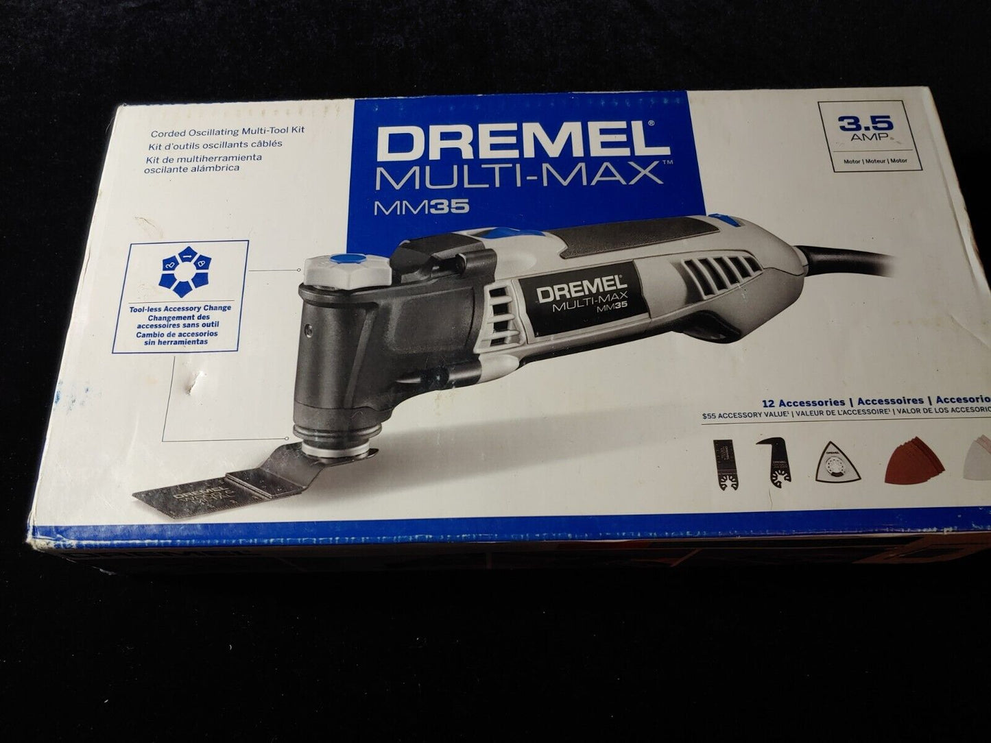 REDUCED! NEW! Dremel MM35 Oscillating Multi-Tool Kit 25 Pieces