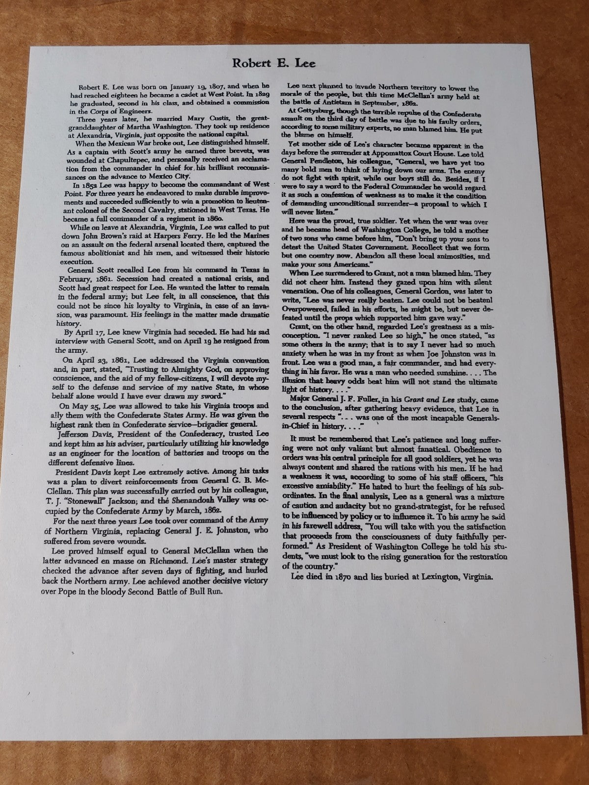 Civil War Photo Currency Reproduction 14x11 Matted Sealed