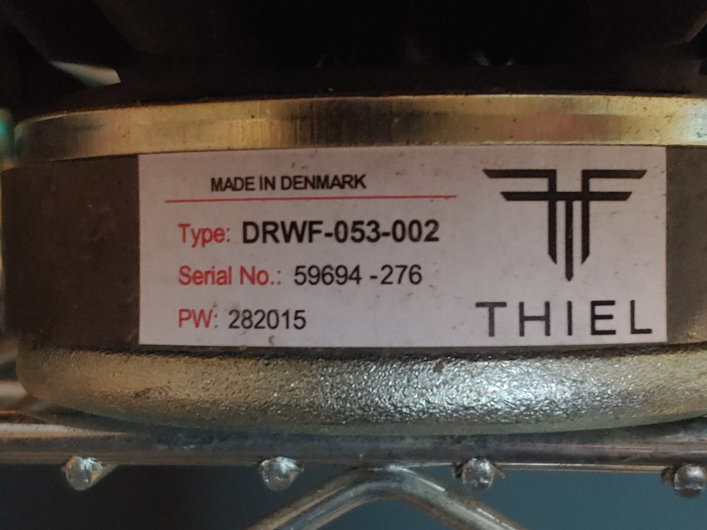 Reduced! Thiel Scanspeak Speaker DRWF-053-002 mid low 7" Woofer 4 Ohms