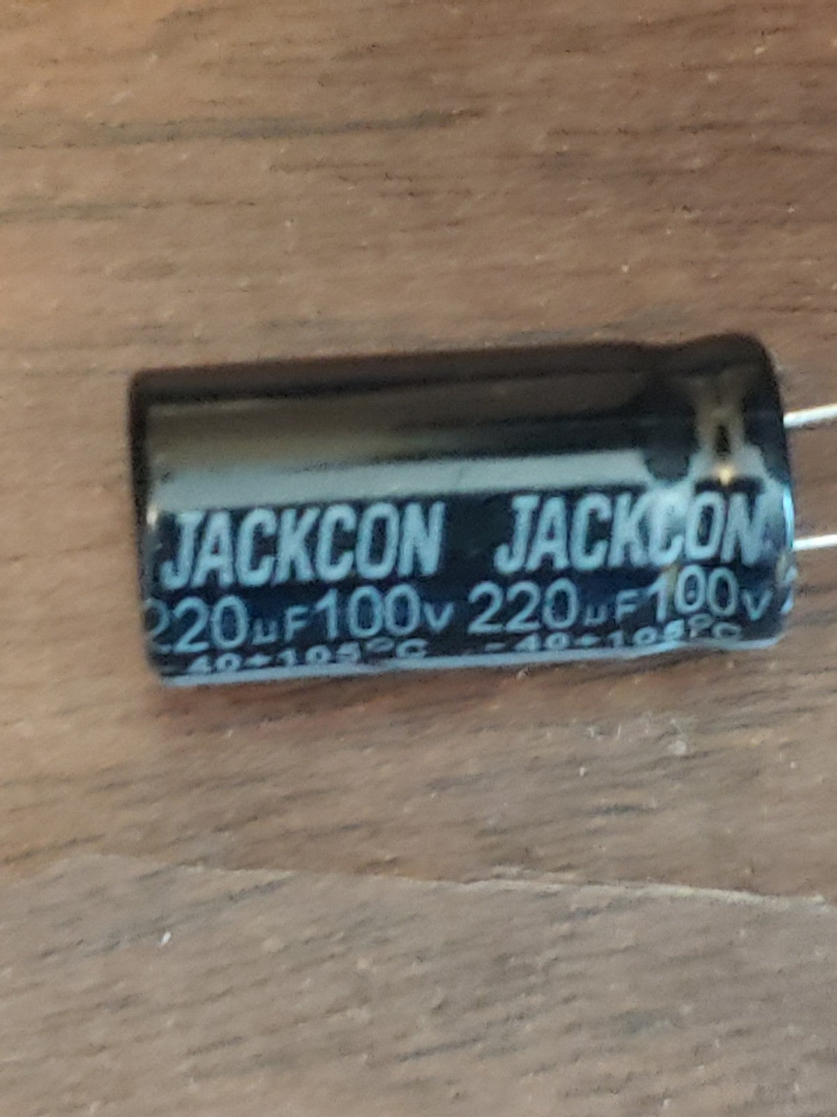 NEW! 250Pc Jackcon Capacitor 220uf 100v Audio Grade