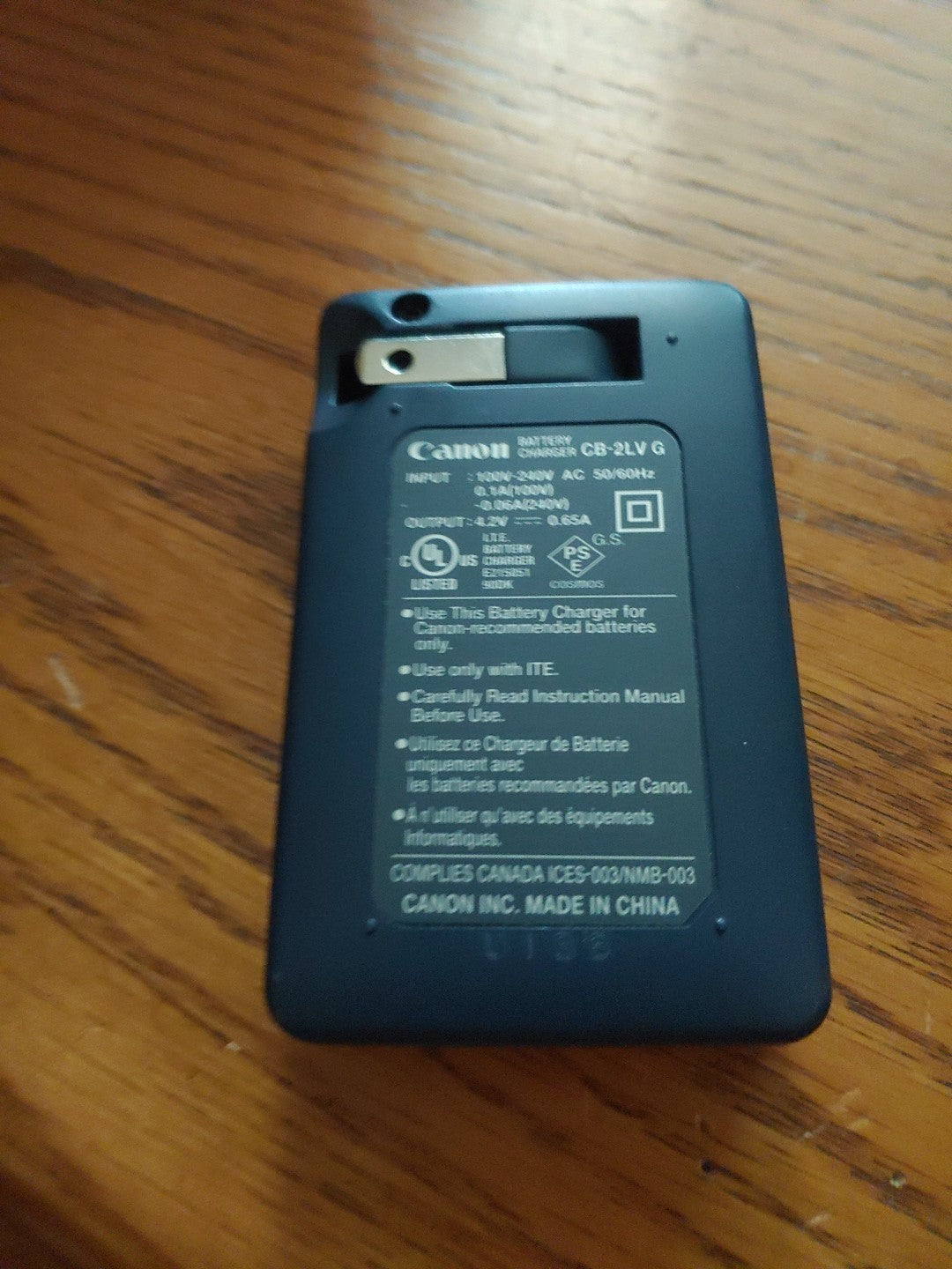 Canon OEM CB-2LV G Charger for NB-4L Battery