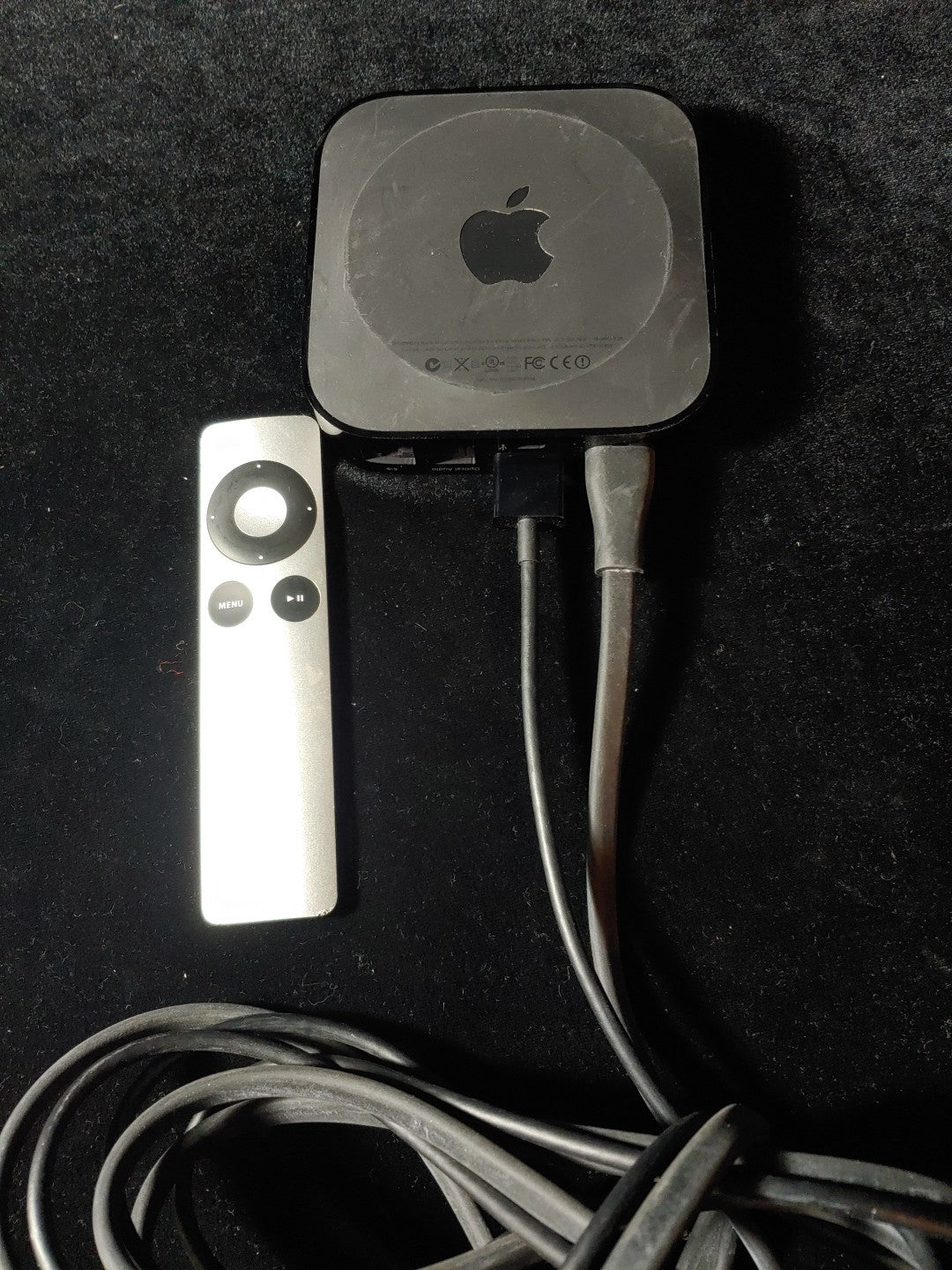 Apple TV 3rd Generation A1469 Remote Power Cord & HDMI