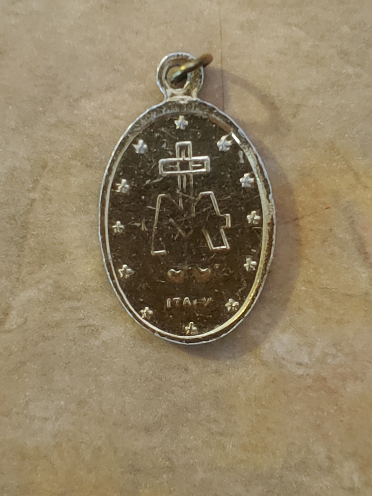 St. Mary Virgin Catholic Made in Italy Charm/Pendant