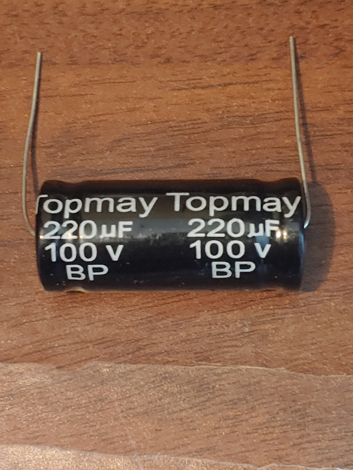 NEW! Topmay 40Pc Capacitor 220uf 100v Audio Grade