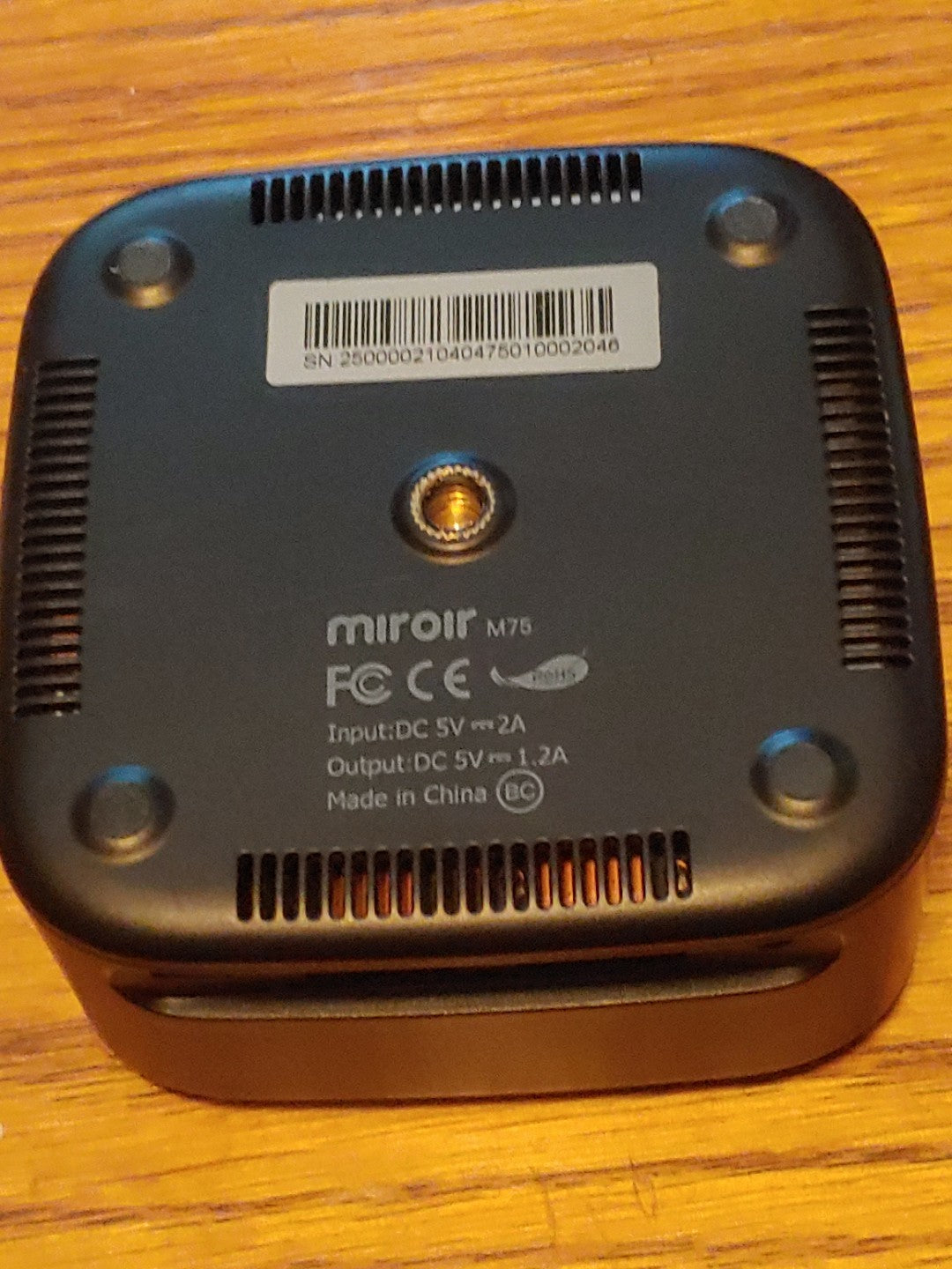 Miroir M75 Micro Pocket 50" Projector - Black Great Condition