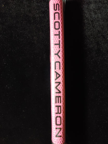 NEW! Scotty Cameron  Studio Design Midsize 11" Golf Putter Grip Pink/Black Great Feel!