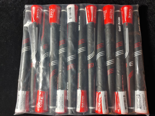 New! 13PCS Black/Red Golf Pride Control Core Golf GRIPS Great Feel and Long Lasting!