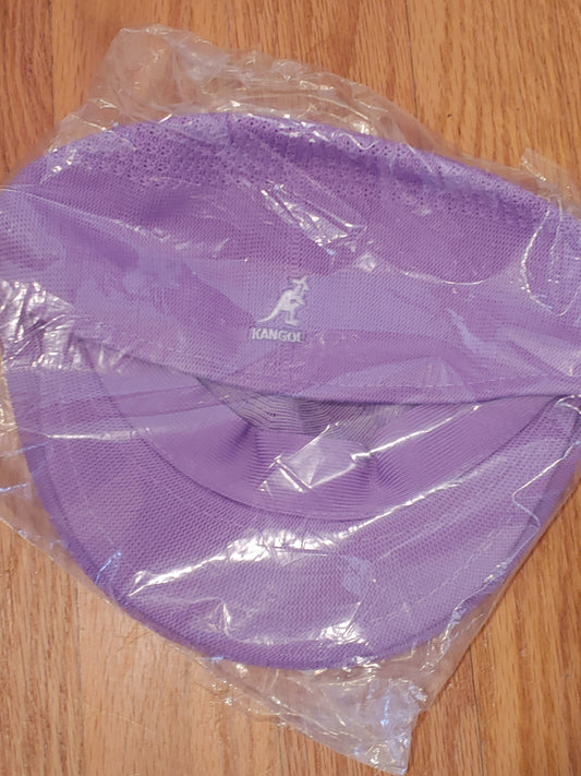 New Sealed Kangol Woolen Beret Hat Warm Casual Men Women Purple