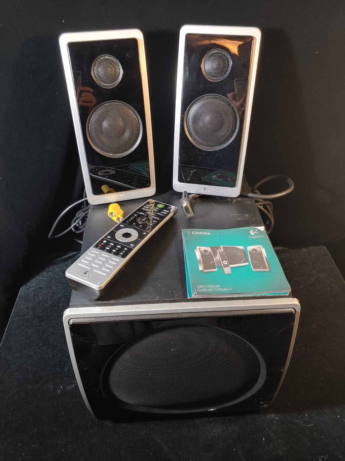 Logitech Z-Cinema Computer speakers Subwoofer w/remote PC/MAC