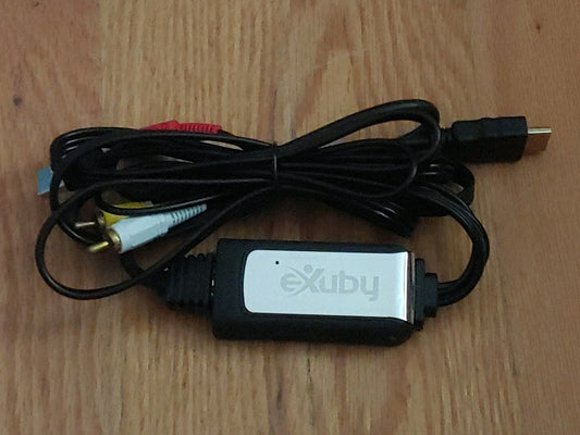 EXUBY RCA to HDMI CONVERTER Analog Composite to HDMI Adapter