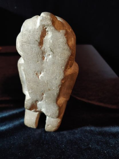 Pre-Columbian stone sculpture potentially Olmec or Chontal 1200-600BCE