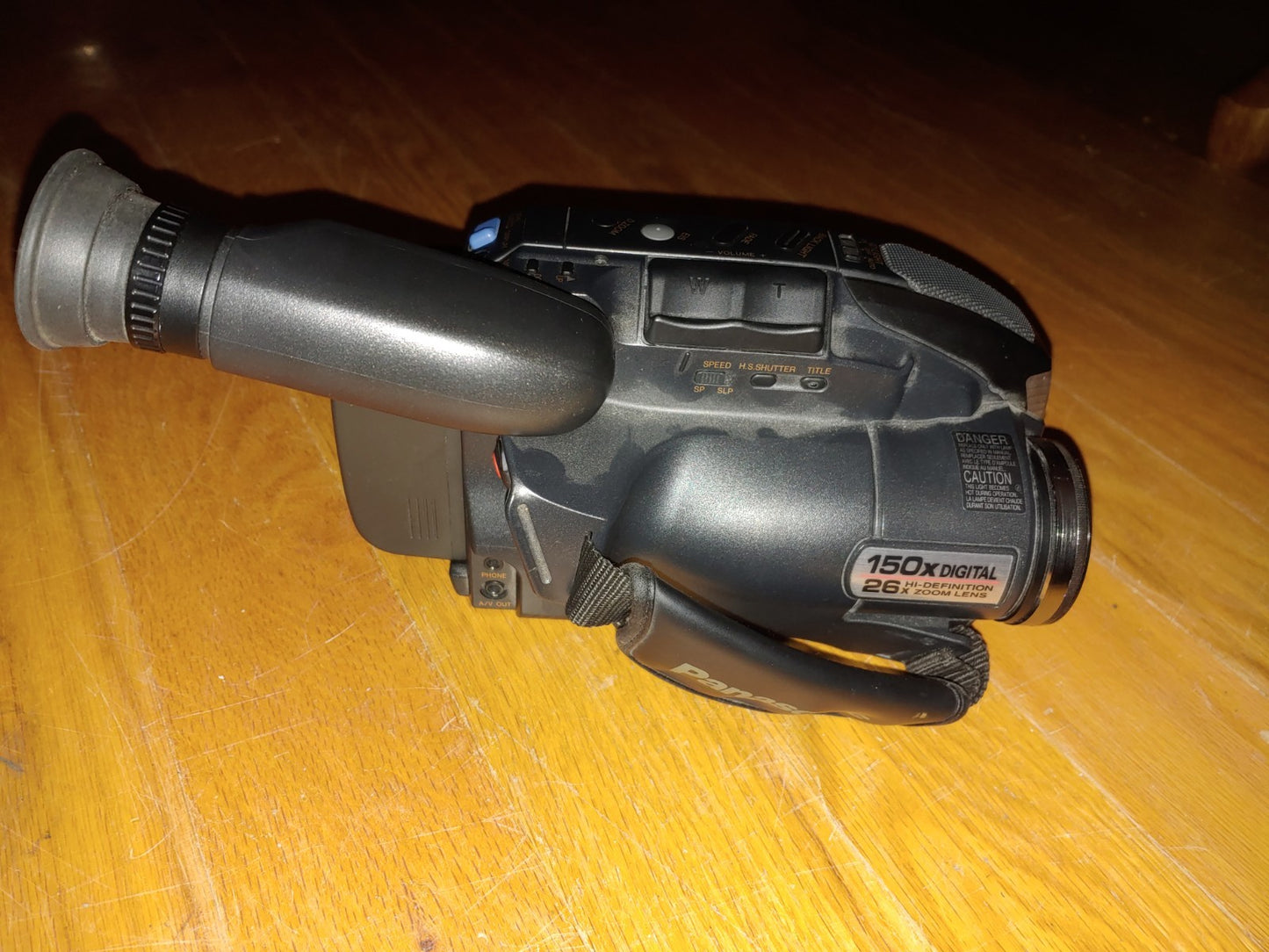 Panasonic PV-L559D VHS-C Analog Camcorder - untested