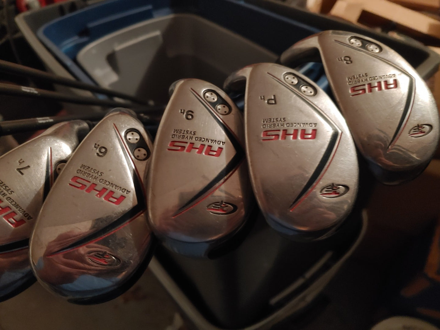 Top Flite AHS golf club set 3-PW Graphite Shafts Good Condition