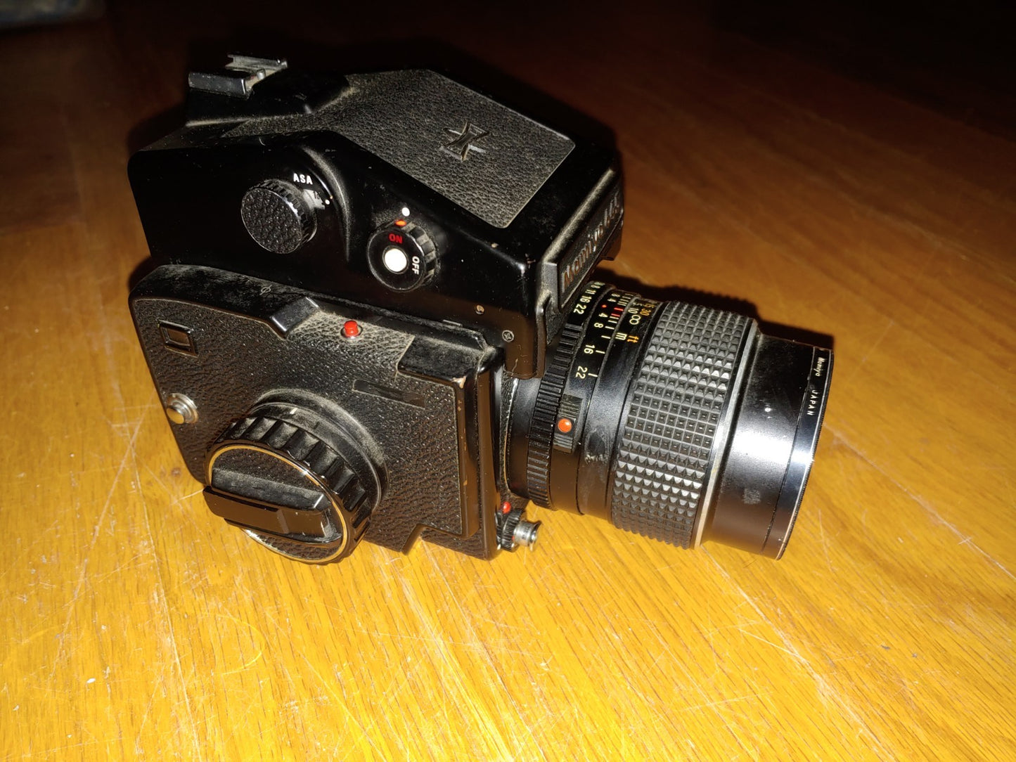 Mamiya 645J w/55mm Lens Excellent Condition