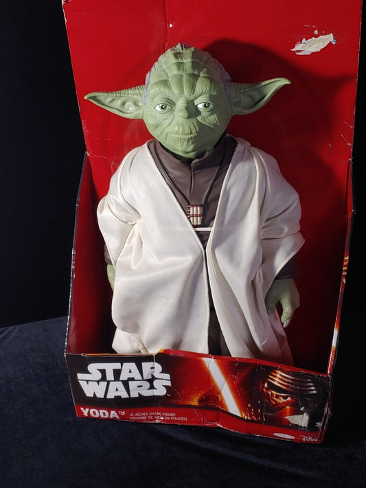 NEW! YODA  jakks pacific NEW star wars 18" inch tall big figure