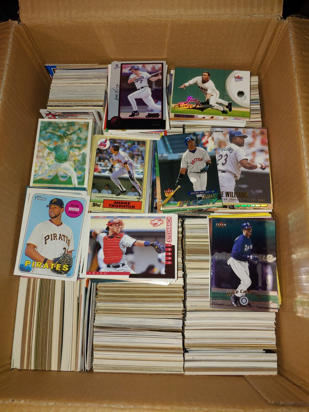 Baseball Card Lot 2200+ Great Condition