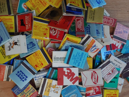 Vintage Struck/Unstruck Minnesota Matchbook Lot of 100+