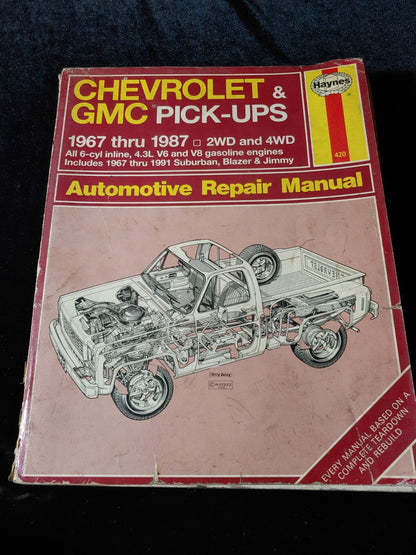 Haynes Auto Truck Repair Books New and Used Good Condition