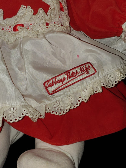 1987 RARE Xavier Roberts Talking Cabbage Patch Kids Blonde Wavy Hair Brown Eyes