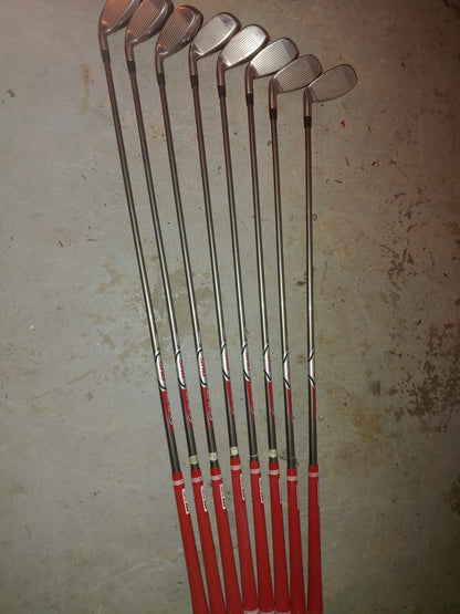Top Flite AHS golf club set 3-PW Graphite Shafts Good Condition